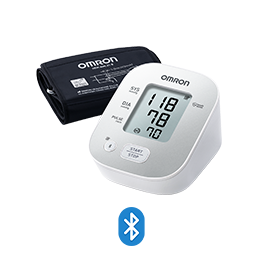 Monitor de pressão arterial de braço com Bluetooth® HEM-7144T2